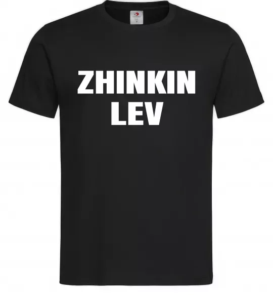 Мужская футболка Zhinkin Lev Черный фото