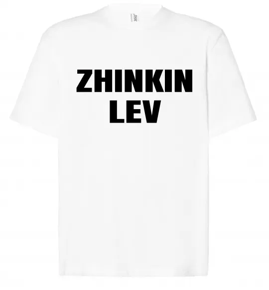 Футболка Оверсайз Zhinkin Lev Белый фото