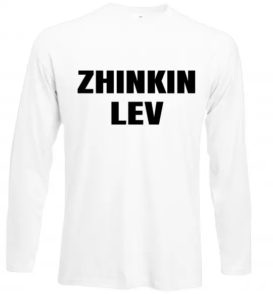 Лонгслив Zhinkin Lev Белый фото