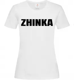 Женская футболка Zhinka Белый фото