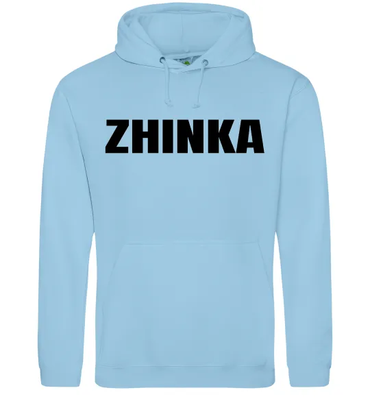 Жіноча толстовка (худі) Zhinka Блакитний фото