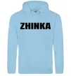 Жіноча толстовка (худі) Zhinka Блакитний Жіноча толстовка (худі) Zhinka Блакитний фото