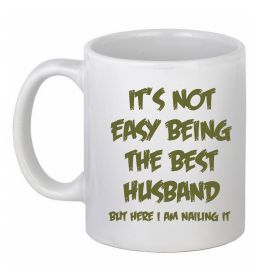Чашка керамічна Not easy being the best husband