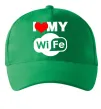 Кепка Love my wife Зеленый Кепка Love my wife Зеленый фото