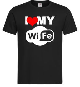 Мужская футболка Love my wife