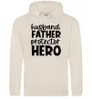 Мужская толстовка (худи) Husband father hero Таш фото