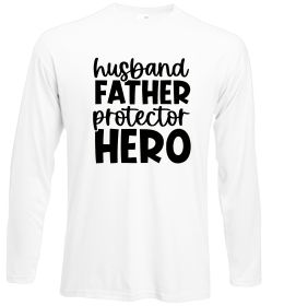 Лонгслив Husband father hero