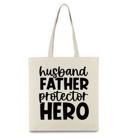 Эко-сумка Husband father hero