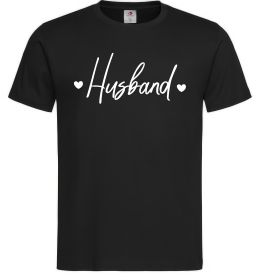 Мужская футболка Husband сердечки
