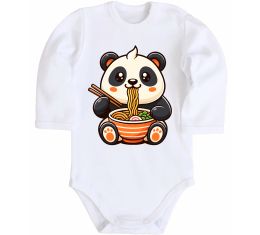 Детский боди Панда рамен