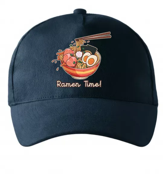 Кепка Ramen time Темно-синий фото