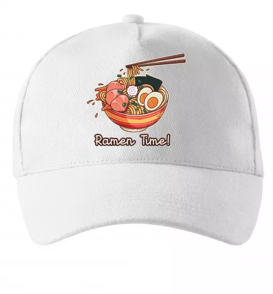 Кепка Ramen time Белый фото