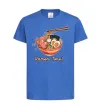 Дитяча футболка Ramen time Яскраво-синій фото
