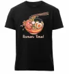 Мужская премиум футболка Ramen time Черный фото