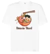Футболка Оверсайз Ramen time Білий фото