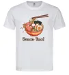 Мужская футболка Ramen time Белый фото