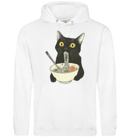 Чоловіча толстовка (худі) Ramen cat