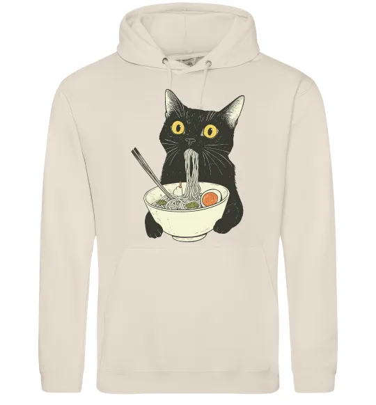 Женская толстовка (худи) Ramen cat Таш фото