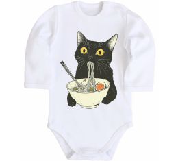 Детский боди Ramen cat
