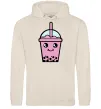 Женская толстовка (худи) Pink boba tea Таш Женская толстовка (худи) Pink boba tea Таш фото