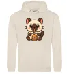 Мужская толстовка (худи) Boba tea cat Таш Мужская толстовка (худи) Boba tea cat Таш фото