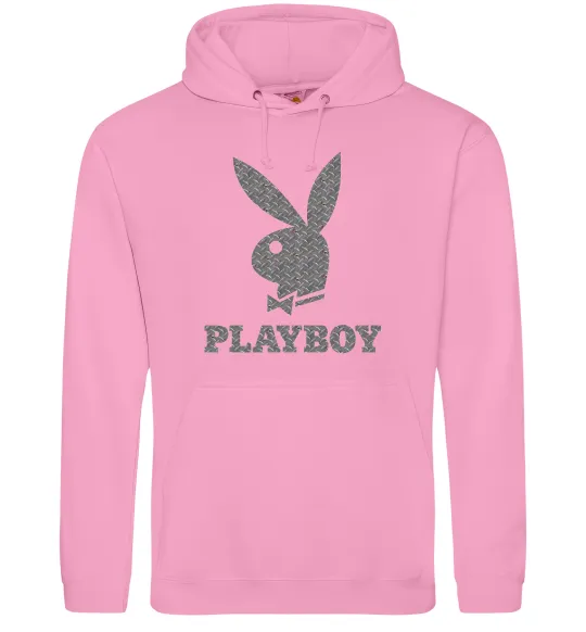 Мужская толстовка (худи) Сталевий playboy Розовый фото