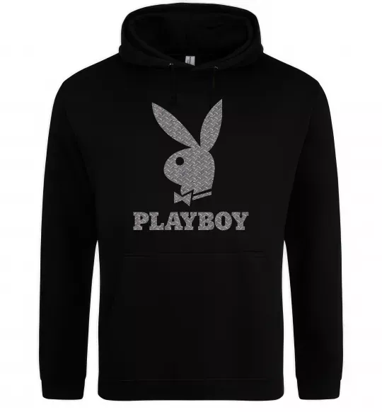 Жіноча толстовка (худі) Сталевий playboy Чорний фото