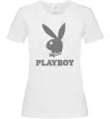 Женская футболка Сталевий playboy Белый фото