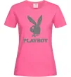 Женская футболка Сталевий playboy Ярко-розовый фото