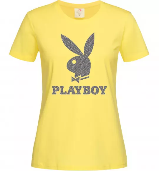 Женская футболка Сталевий playboy Лимонный фото