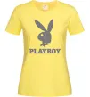 Женская футболка Сталевий playboy Лимонный фото