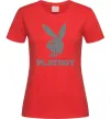 Женская футболка Сталевий playboy Красный фото