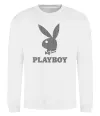 Свитшот Сталевий playboy Белый фото