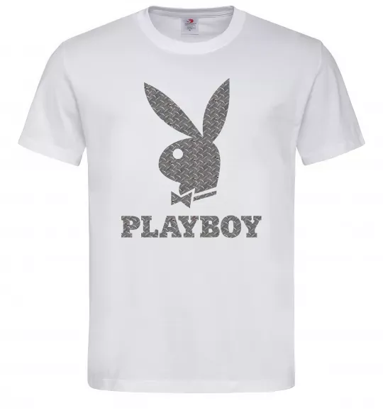 Мужская футболка Сталевий playboy Белый фото
