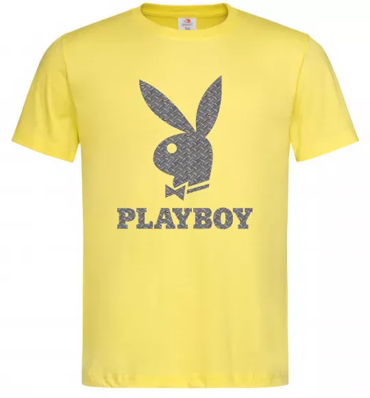 Мужская футболка Сталевий playboy Лимонный фото