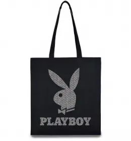Эко-сумка Сталевий playboy Черный фото