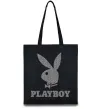 Эко-сумка Сталевий playboy Черный Эко-сумка Сталевий playboy Черный фото