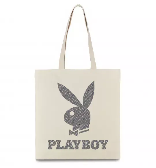 Эко-сумка Сталевий playboy Бежевый фото
