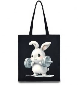 Эко-сумка Зайчик з штангою