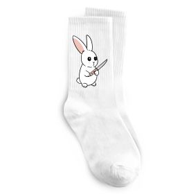 Носки Зайчик з ножем