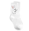 Носки Зайчик з ножем Белый фото