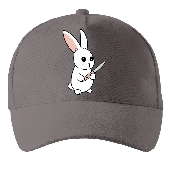 Кепка Зайчик з ножем Серый фото
