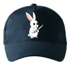 Кепка Зайчик з ножем Темно-синий фото