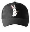 Кепка Зайчик з ножем Черный фото
