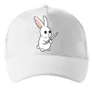 Кепка Зайчик з ножем Белый фото
