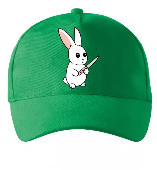 Кепка Зайчик з ножем Зеленый фото