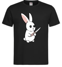 Чоловіча футболка Зайчик з ножем