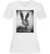 Женская футболка Who is Alice? Белый фото