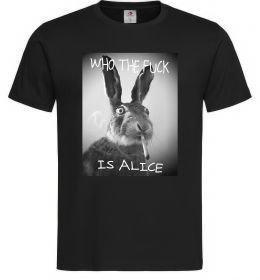 Мужская футболка Who is Alice?