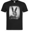 Мужская футболка Who is Alice? Черный фото
